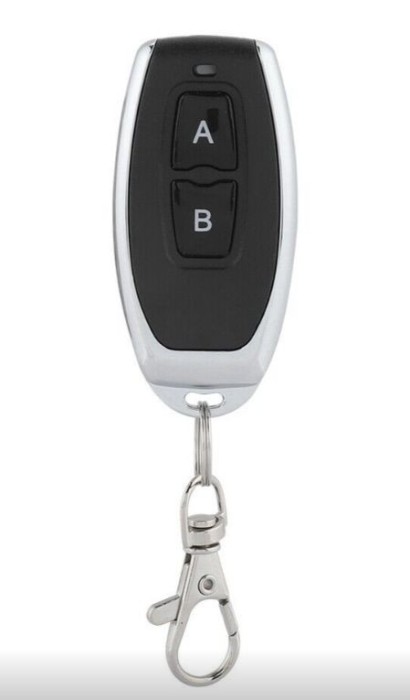 Telecomanda suplimentara pentru releu cu telecomanda doua canale relee 433 Mhz EV 1527