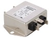 Filtru Anti-Interferențe SCHURTER 250VAC 3A, Serie FMAB NEO, Carcasa Metalica