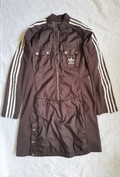 ROCHIE SPORT MARO DUNGI CREM MANECA LUNGA FIRMA ADIDAS