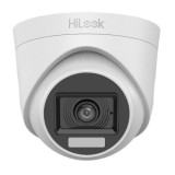 Camera supraveghere dome TurboHD Hikvision HiLook THC-T157-LPS(3.6mm), 3K 5MP, 3.6mm, Iluminare duala 20m, Microfon SafetyGuard Surveillance