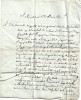 A3041N Scrisoare olografă Telegdi R&oacute;th K&aacute;roly 1844 Dej
