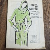 Moda in schite - Confectii pentru femei. Mantouri, Taioare Primavara-Vara 1980
