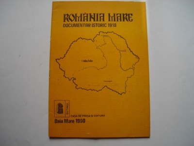 Romania Mare. Documentar istoric - Valeriu Achim foto