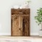 vidaXL Bufet cu sertar Lemn vechi 79 x 38 x 80 cm Lemn compozit 871425