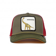 Sapca Goorin Brothers Trucker Thunder Lizard Herbivore Verde- Cod 7289782