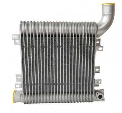 Intercooler Hyundai Santa Fe, 03.2006-12.2012, motor 2.2 CRDI 102/110/114/145kw, diesel, cu/fara AC, aluminiu brazat, 231x305x64 mm, SRLine, foto