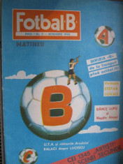 Revista Fotbal B (1990) foto