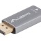 Adaptor LANBERG DisplayPort mufă la HDMI soclu argintiu aluminiu 8K UHD