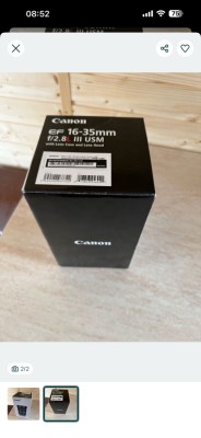 Obiectiv Canon EF 16-35mm foto