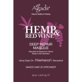 Plic Masca Reparatoare Hemp&amp;Red Wine Agadir 52 ml