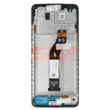 Display LCD Touchscreen cu Rama Xiaomi Redmi 13C Negru Original Service Pack