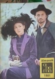 Cinema 1981, Almanah Colectiv. Carte Teatru, Limba Romana, Casa Scanteii. Stare Buna, Coperta Necartonata