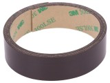Bandă magnetică acril maro 19mm x 1m -40&divide;71&deg;C