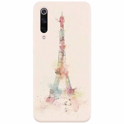 Husa silicon pentru Xiaomi Mi 9, Eiffel Tower 001 foto