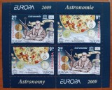 RO. &quot; Europa 2009 - Astronomie &quot;-BLOC de 4v-LP 1832- COLITA- MNH-NESTAMP-LUX - Livrare gratuita la comenzi de 200 lei