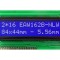 Display LCD alfanumeric 16x2, albastru