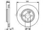 Disc frana MINI MINI Roadster (R59) (2012 - 2016) BOSCH 0 986 479 437