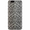 Husa silicon pentru Xiaomi Mi Note 3, Baroque Silver Pattern