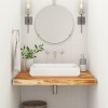 VidaXL Blat de baie, 80x60x2,5 cm, dreptunghiular, lemn masiv acacia 370260