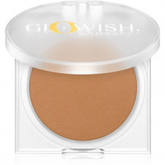 Huda Beauty Glo Wish Luminous pudră colorată pentru un aspect mat mai multe nuanțe Medium Tan 10 g