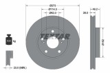 Disc frana Toyota Auris, Corolla Motor 1.3, 1.33, 1.33 Dual-VVTi, 1.33 Dual-VVTi, 1.4, 1.4, 1.4 D-4D, 1.4 D-4D, 273x26mm, 49.2 mm, OE 4351202180