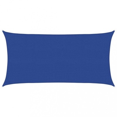 Panza parasolar, albastru dreptunghiular 2,5x5 m HDPE 160 g/m&amp;sup2; foto