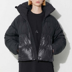 adidas Originals geacă de puf Regen Cropped Jacket Black femei, culoarea negru, de iarnă II8486