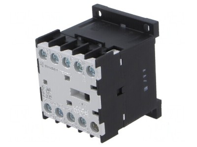 Contactor 4-pol NO x3 NO 24VDC 9A DIN 6K - Compatibil cu Google Merchant foto