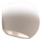 Lampă De Perete Globe Alb Ceramic 1 Bec Oval Modern De Interior