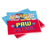 șervețele Party Paw Patrol, Set 12 Bucăți, Dimensiune 33x33 cm, 2 Straturi, Multicolor, Oem