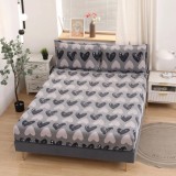 Cumpara ieftin Husa de Pat Cocolino cu Elastic + 2 Fete de Perna pentru Pat Dublu - SUZ136