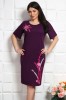 Rochie Eleganta Melvina Mov - 60Marimea