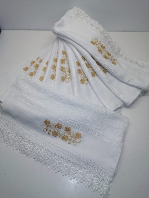 Set 10 Prosoape 100% bumbac, 45x90 cm, 400g/mp, cod P78 foto