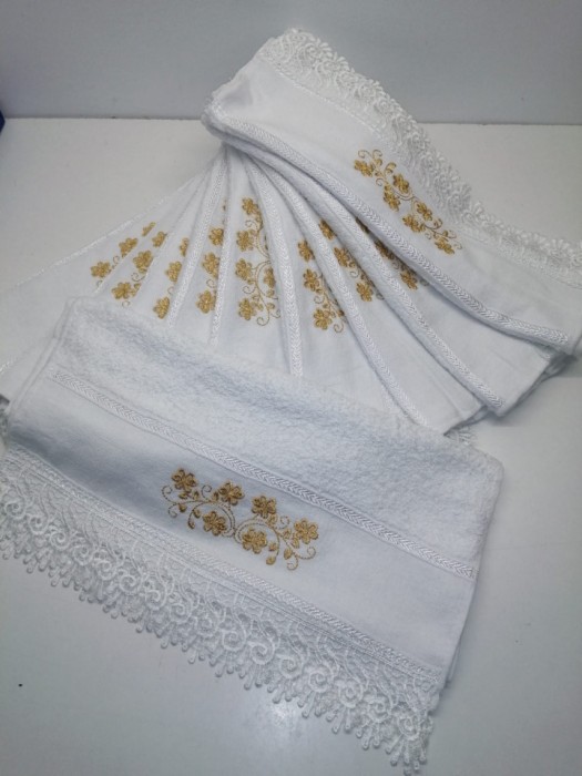Set 10 Prosoape 100% bumbac, 45x90 cm, 400g/mp, cod P78