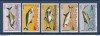 REPUBLICA CENTRADRICANA 1971-PESTI-SET COMPLET DE 5 TIMBRE NESTAMPILATE MNH, Nestampilat