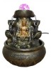 Fantana de apa Feng Shui in trepte cu lumina led si Buddha Medicine