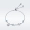 Brățara Argint Fulg Nea &ndash; Eleganță cu Strălucire de Zircon ARG108AA