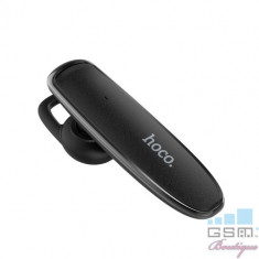 Casca Wireless Bluetooth Cu Microfon Stereo iPhone Samsung LG HOCO Neagra foto