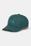 The North Face sapca Recycled 66 Classic Hat culoarea turcoaz, cu imprimeu, NF0A4VSVBM31