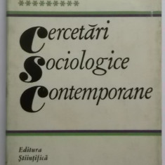 Miron Constantinescu - Cercetari sociologice contemporane