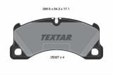 Set placute frana TEXTAR 2500701
