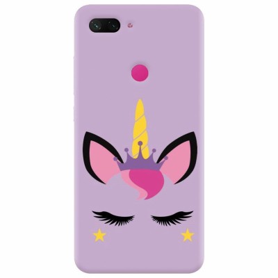 Husa silicon pentru Xiaomi Mi 8 Lite, Unicorn Shine foto