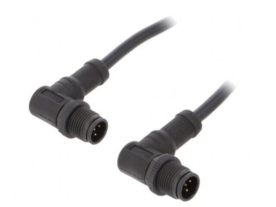 Cablu pentru senzori și automatizări M12-M12 1m foto