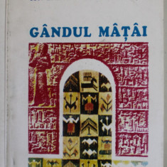 GNADUL MATATI de ION ENACHE si GHEORGHE ILASCU , ANII '90 , PREZINTA PETE SI URME DE UZURA