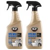 Pachet 2 x Solutie Ceara Auto Rapida K2 Spid Wax, 770ml - Protectie, Luciu, Hidrofobizare