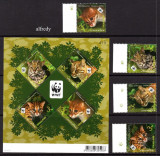 THAILANDA 2011, Fauna, Feline, serie neuzata, MNH, Nestampilat