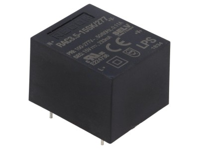 Convertor AC/DC 3,5W 15VDC foto