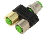 Adaptor &icirc;n T M12 masculin 4pin