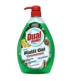 Detergent Vase, Gel, Super-Concentrat, Dual Power, Lamaie Verde, 1L