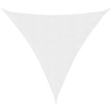 Cumpara ieftin Parasolar, alb, 4,5x4,5x4,5 m, tesatura oxford, triunghiular